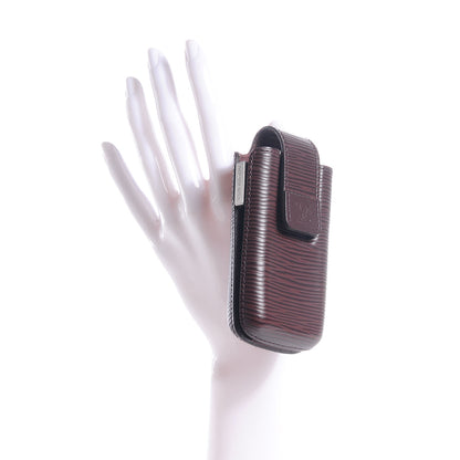 Louis Vuitton Epi Etui Telephone International GM Moka 2 of 7