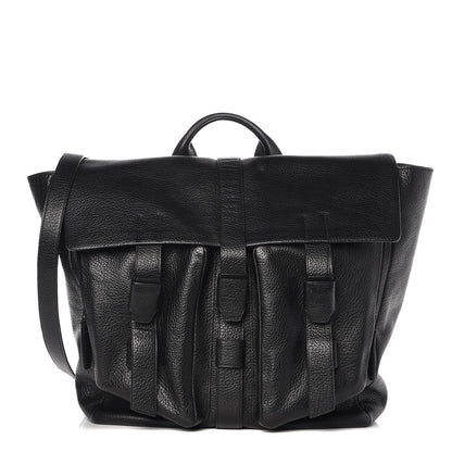 3.1 Phillip Lim 3.1 Grained Calfskin Journey Messenger Black 1 of 8
