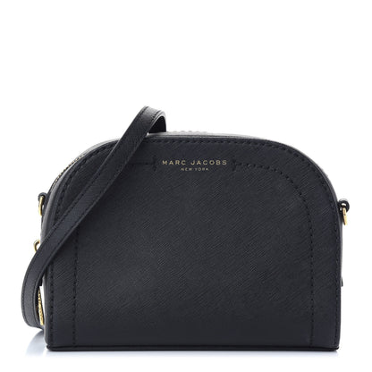 Marc Jacobs Saffiano Playback Boxed Dome Crossbody Black 1 of 8