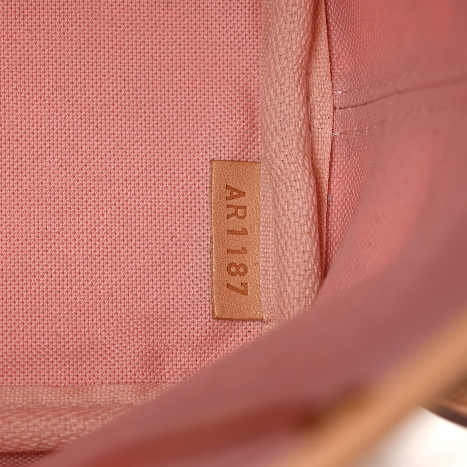Louis Vuitton Damier Azur Tahitienne Nano Noe Rose Ballerine 7 of 9