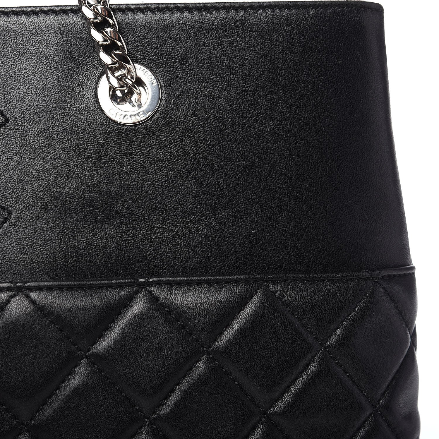 Chanel Lambskin Quilted Medium Urban Delight Tote Black 13 of 14