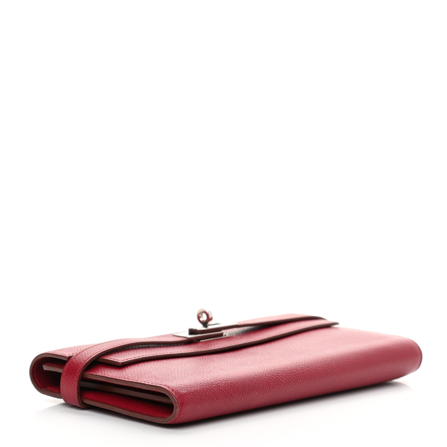 Epsom Kelly Longue Wallet Rouge Grenat