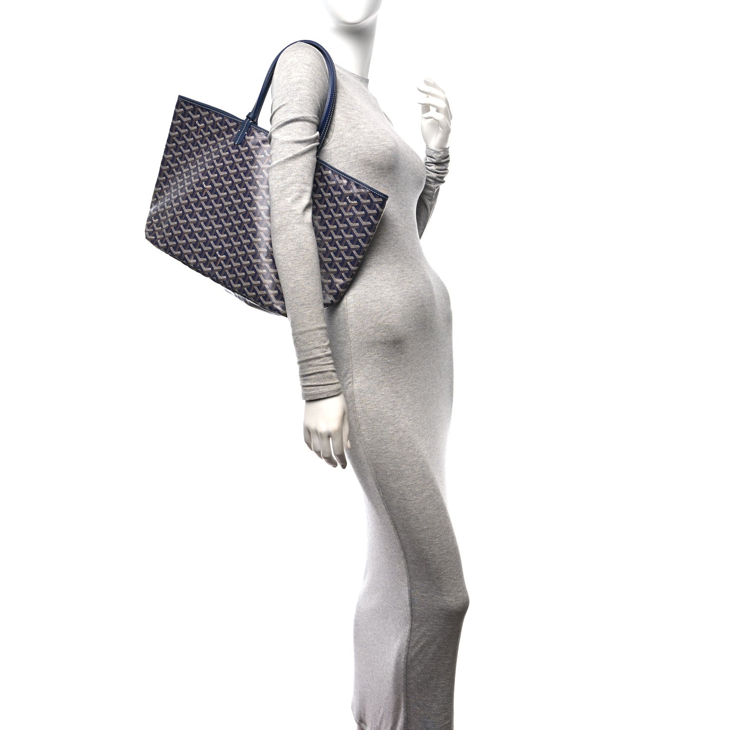 Goyard Goyardine Saint Louis PM Navy 2 of 10