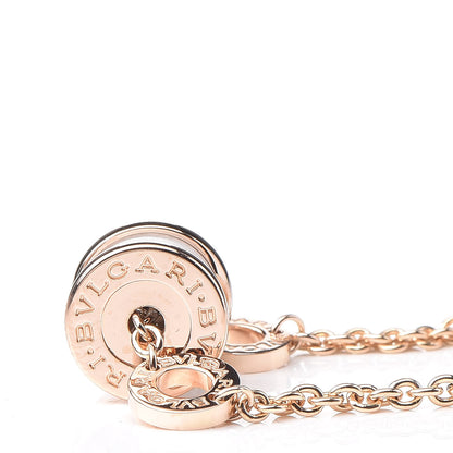 Bulgari 18K Rose Gold White Ceramic B.Zero1 Bracelet 5 of 7