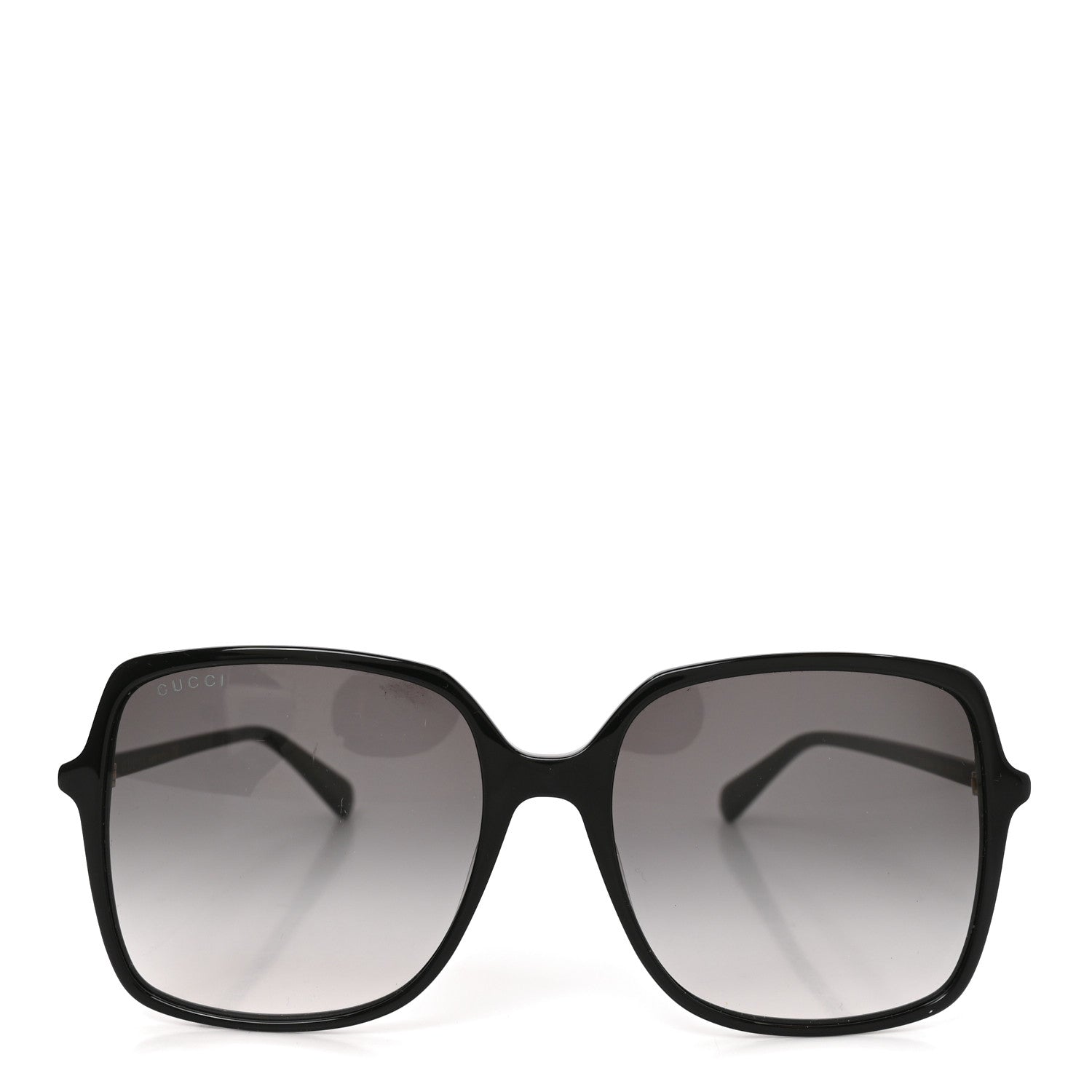 Gucci Acetate Oversized Square GG0544S Sunglasses Black 2 of 7