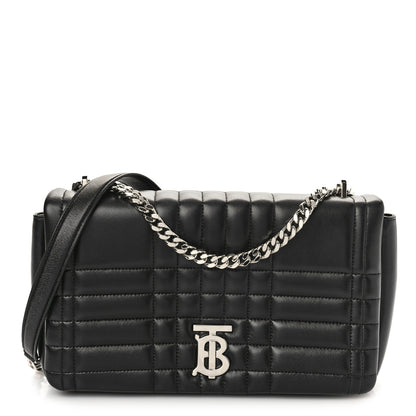 Burberry Lambskin Quilted Medium Lola Bag Black 1 of 7