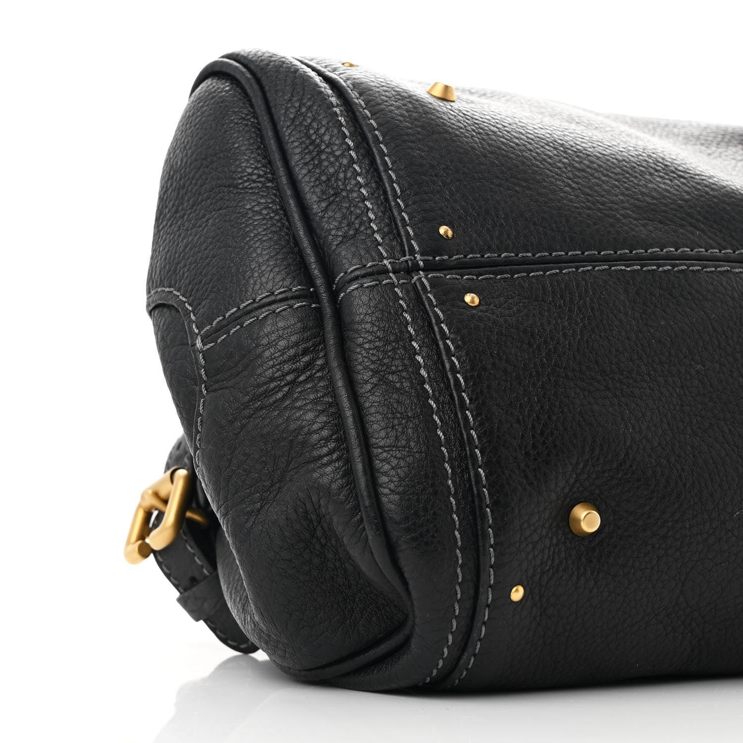 Chloe Calfskin Medium Paddington Satchel Black 9 of 10