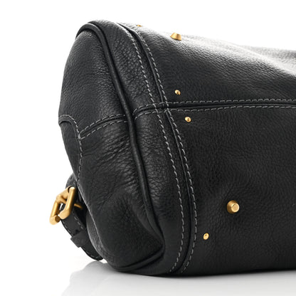 Chloe Calfskin Medium Paddington Satchel Black 9 of 10