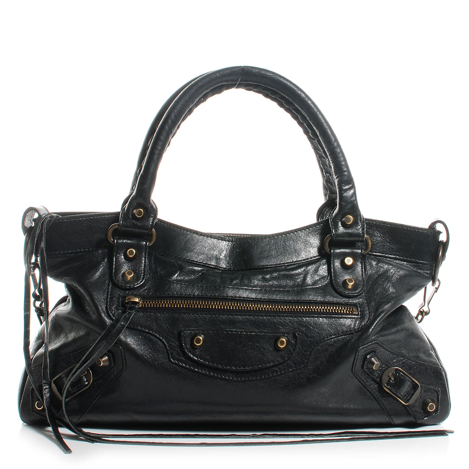 Balenciaga Chevre First Black 1 of 7