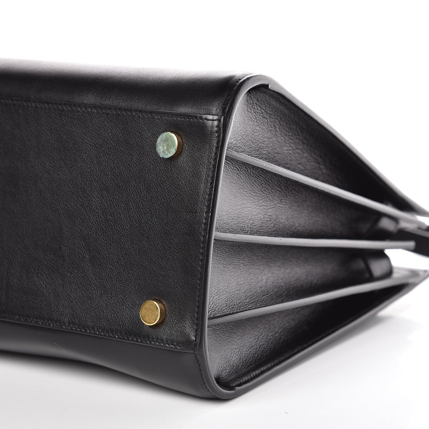 Calfskin Small Sac De Jour Black