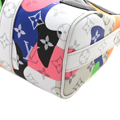 Louis Vuitton Monogram Calfskin Keepall Bandouliere 25 Multicolor 10 of 10