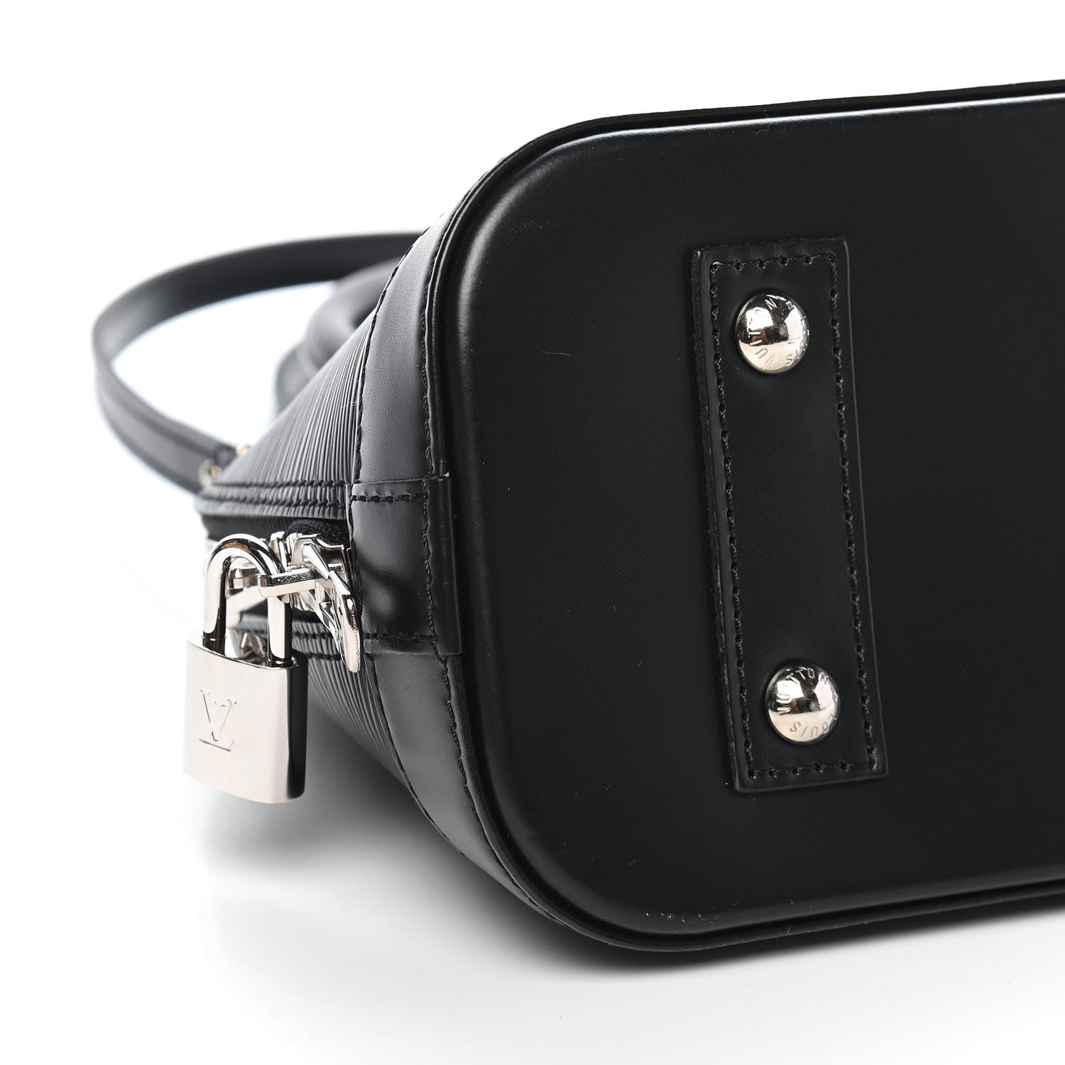 Louis Vuitton Epi Alma BB Black 7 of 8