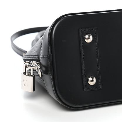 Louis Vuitton Epi Alma BB Black 7 of 8