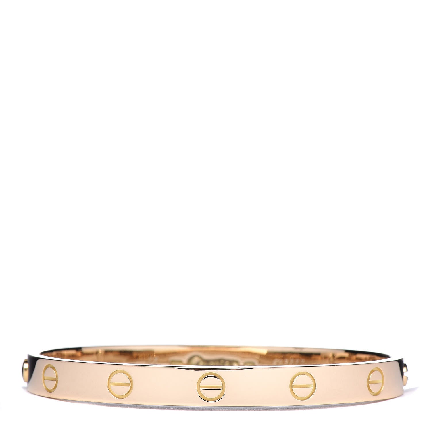 Cartier 18K Yellow Gold LOVE Bracelet 17 1 of 4