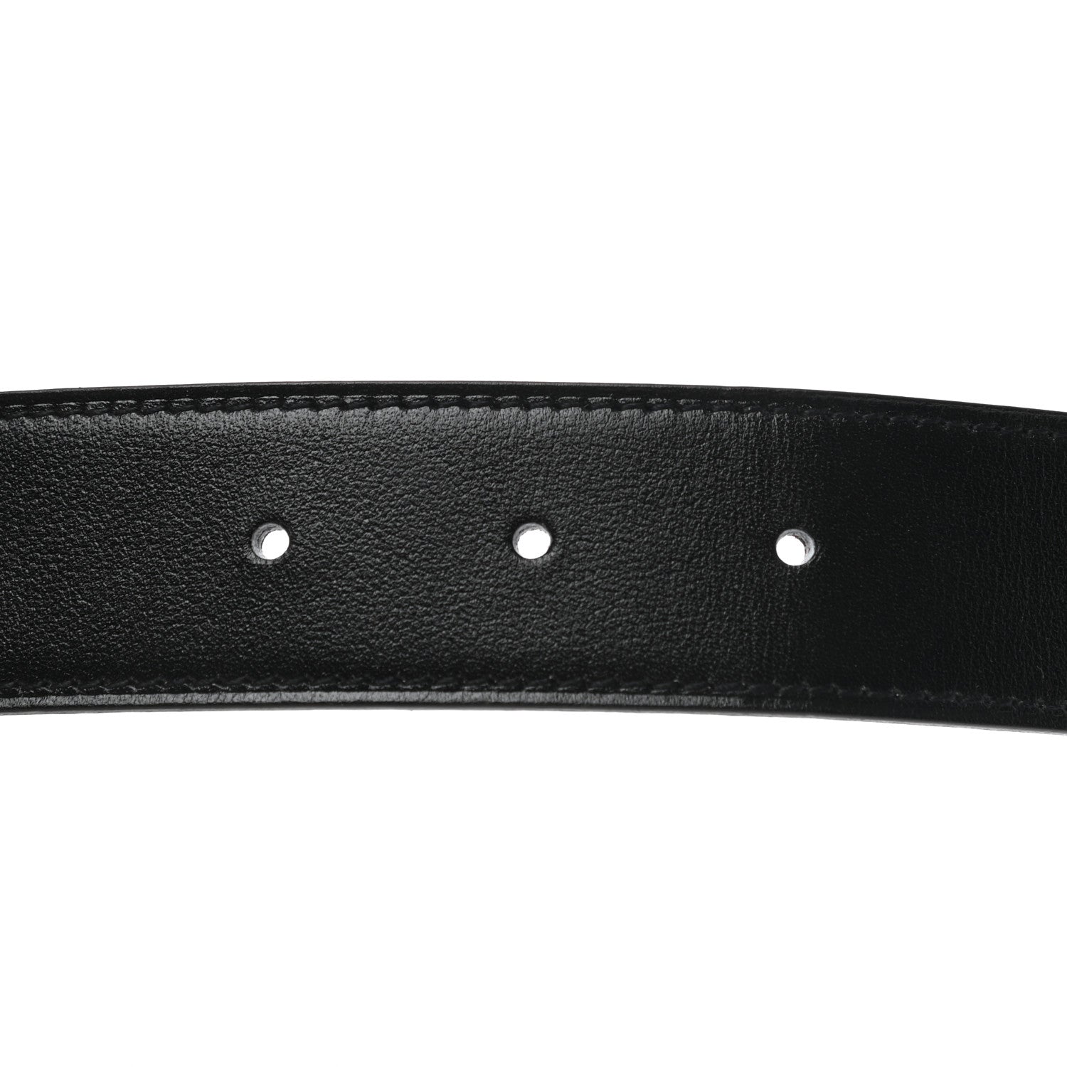 Hermes Box Togo 38mm Oscar Belt 100 Black Chocolate 4 of 5
