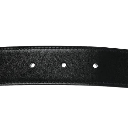 Hermes Box Togo 38mm Oscar Belt 100 Black Chocolate 4 of 5