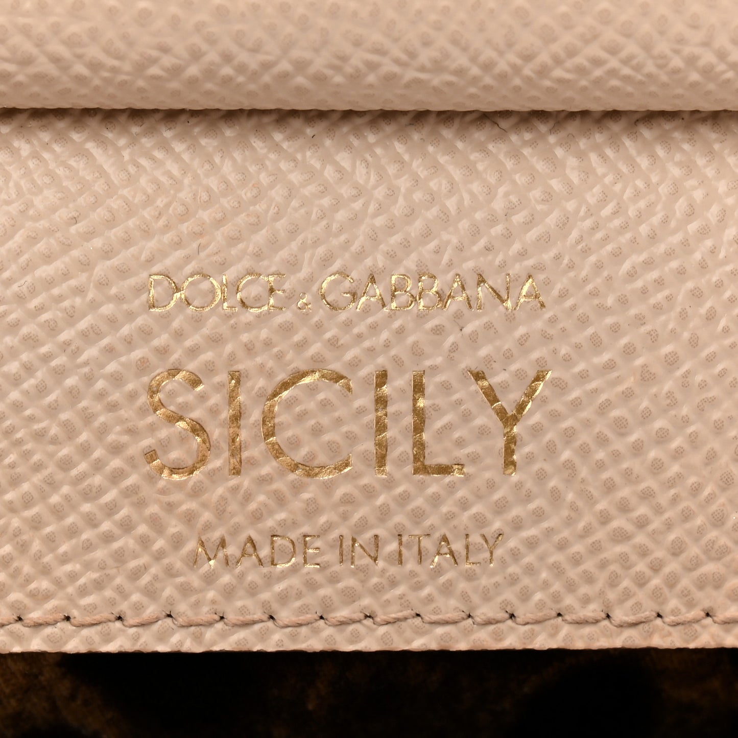 Dauphine Mini Miss Sicily Bag Beige