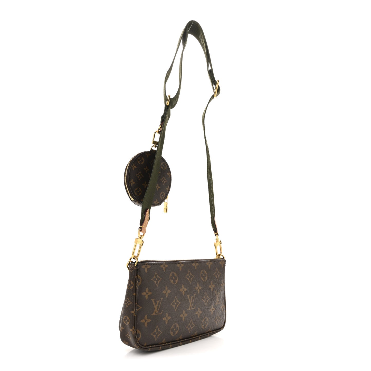 Monogram Multi Pochette Accessories Kaki