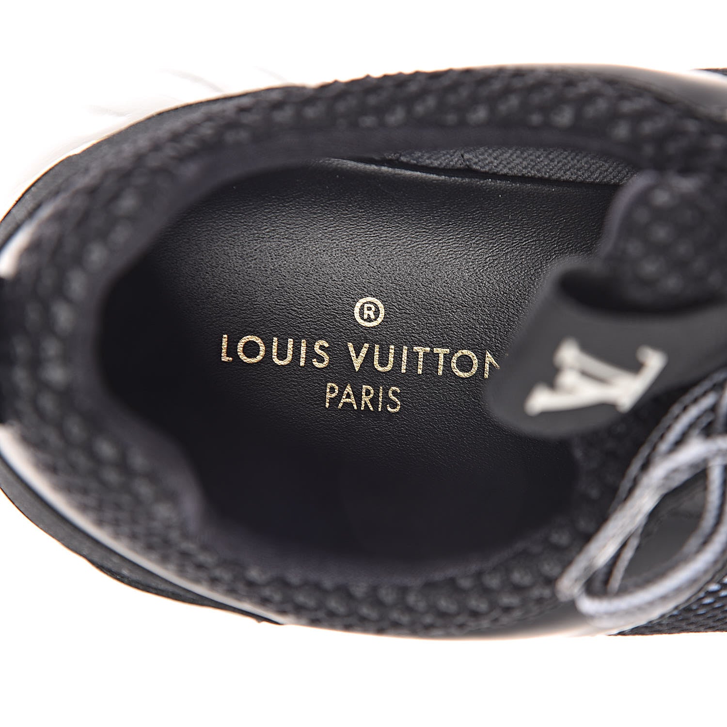 Louis Vuitton Technical Nylon Monogram Rubber Aftergame Sneakers 37.5 Black 8 of 14
