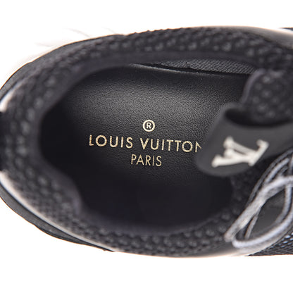 Louis Vuitton Technical Nylon Monogram Rubber Aftergame Sneakers 37.5 Black 8 of 14
