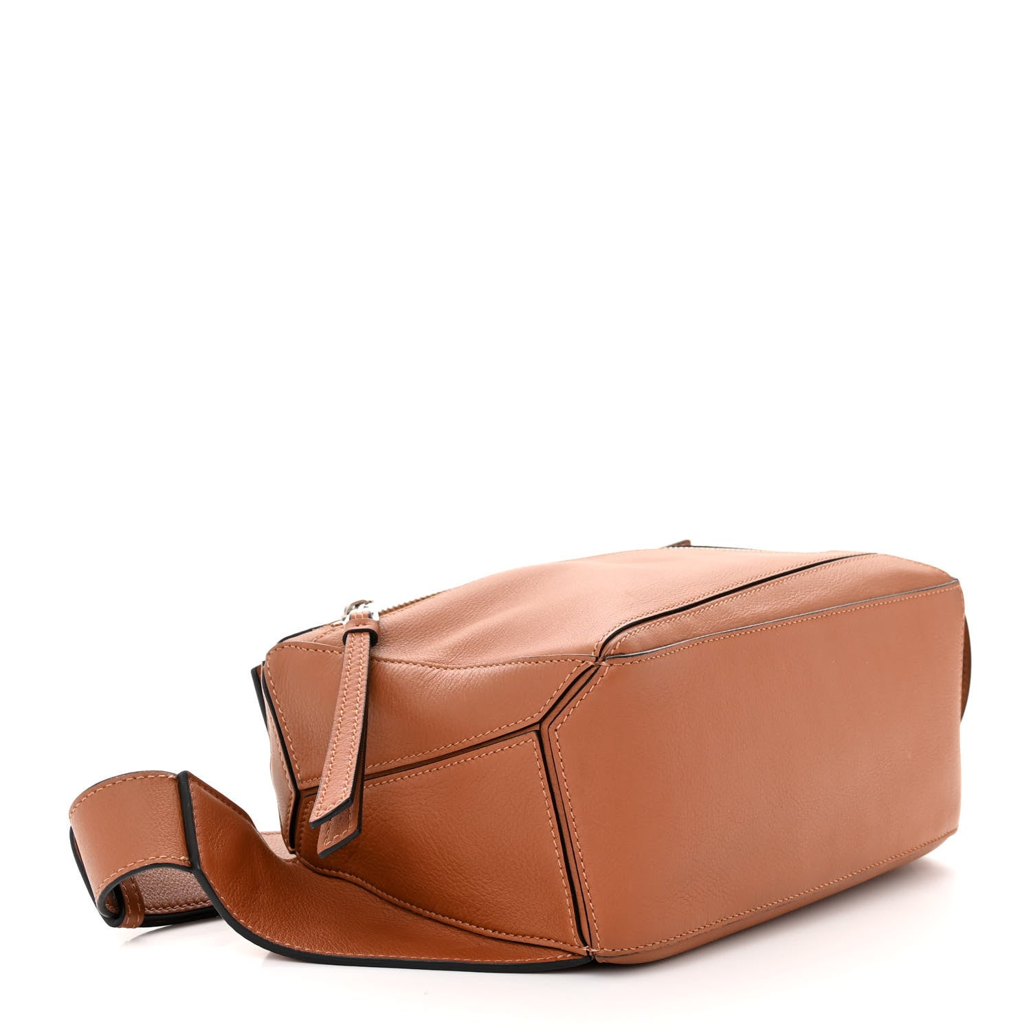 Loewe Calfskin Small Puzzle Bumbag Tan 4 of 10