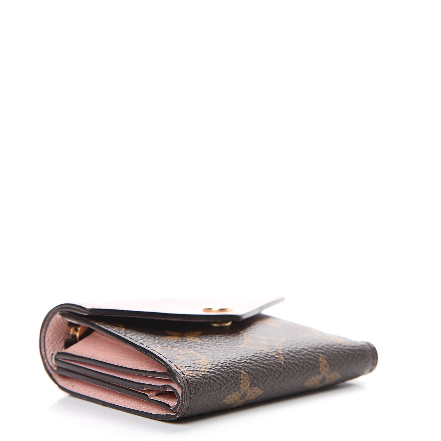 Louis Vuitton Monogram Zoe Wallet Rose Ballerine 3 of 11