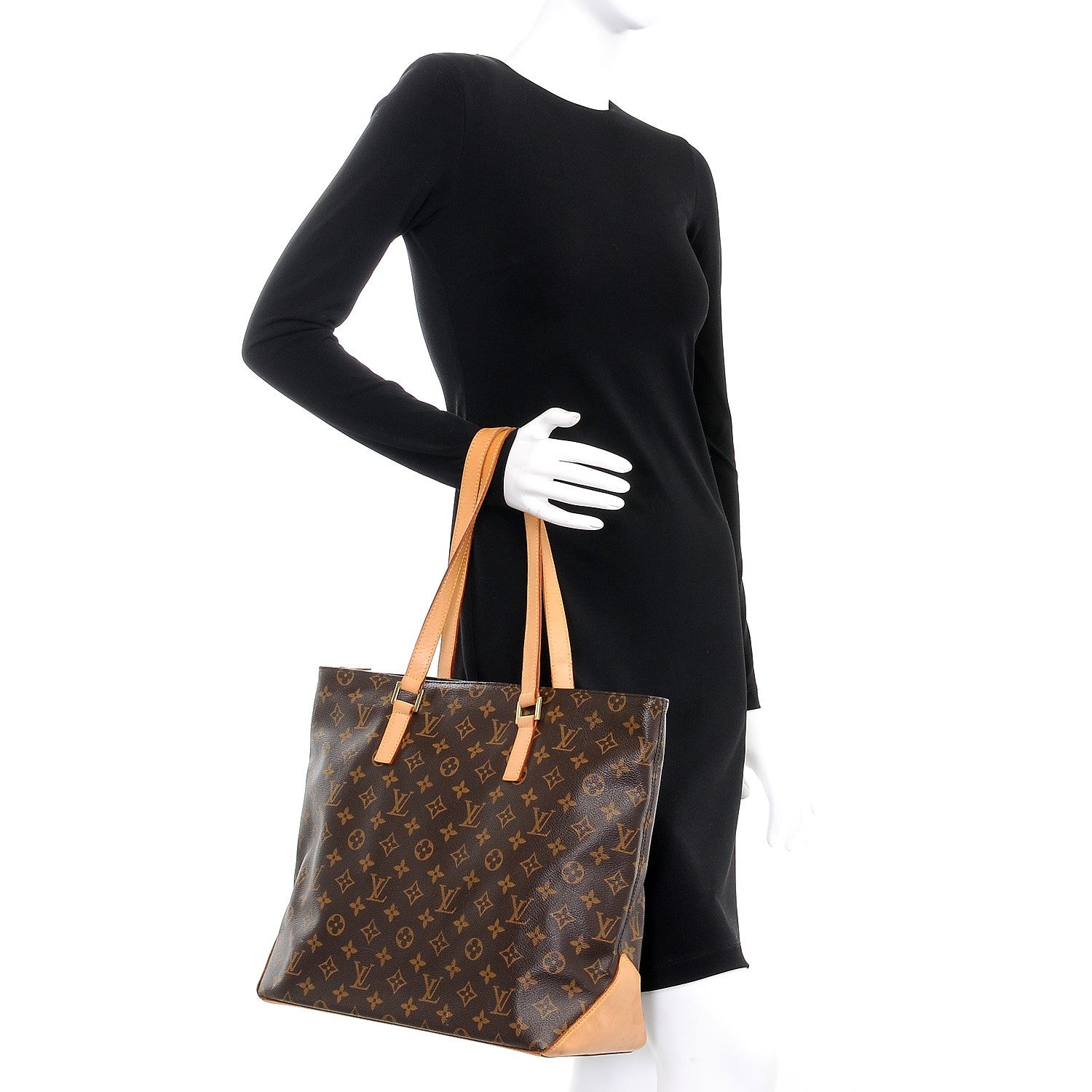 Louis Vuitton Monogram Cabas Mezzo 2 of 9