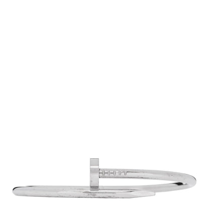Cartier 18K White Gold Juste Un Clou Bracelet 18 1 of 4
