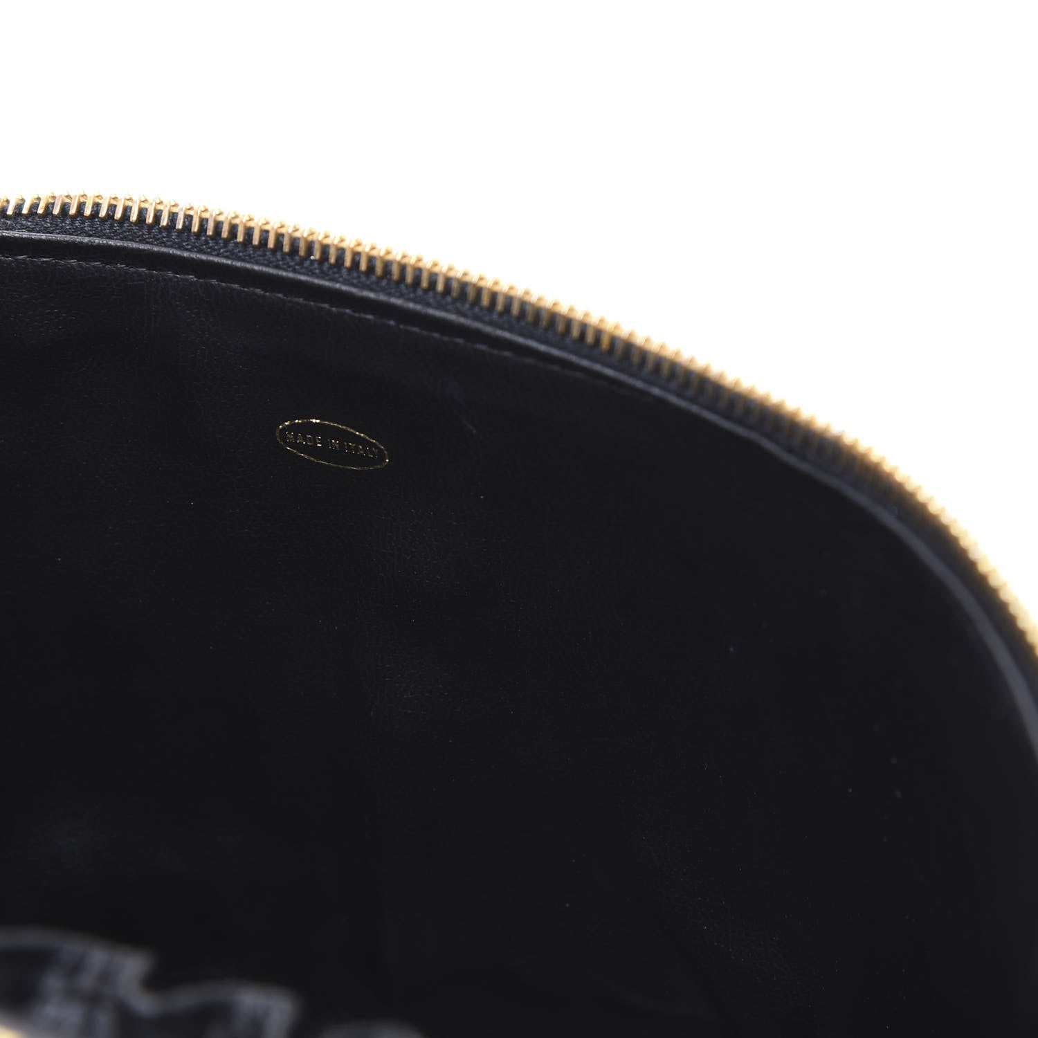 Chanel Lambskin Vanity Cosmetic Bag Black 6 of 12
