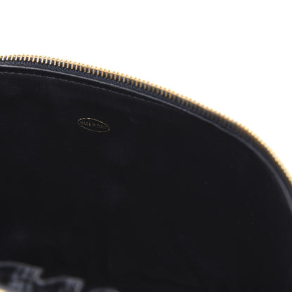 Chanel Lambskin Vanity Cosmetic Bag Black 6 of 12