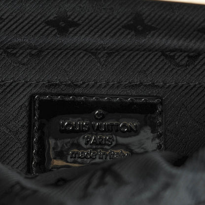 Louis Vuitton Calfskin Quilted Monogram Altair Clutch Black 6 of 7