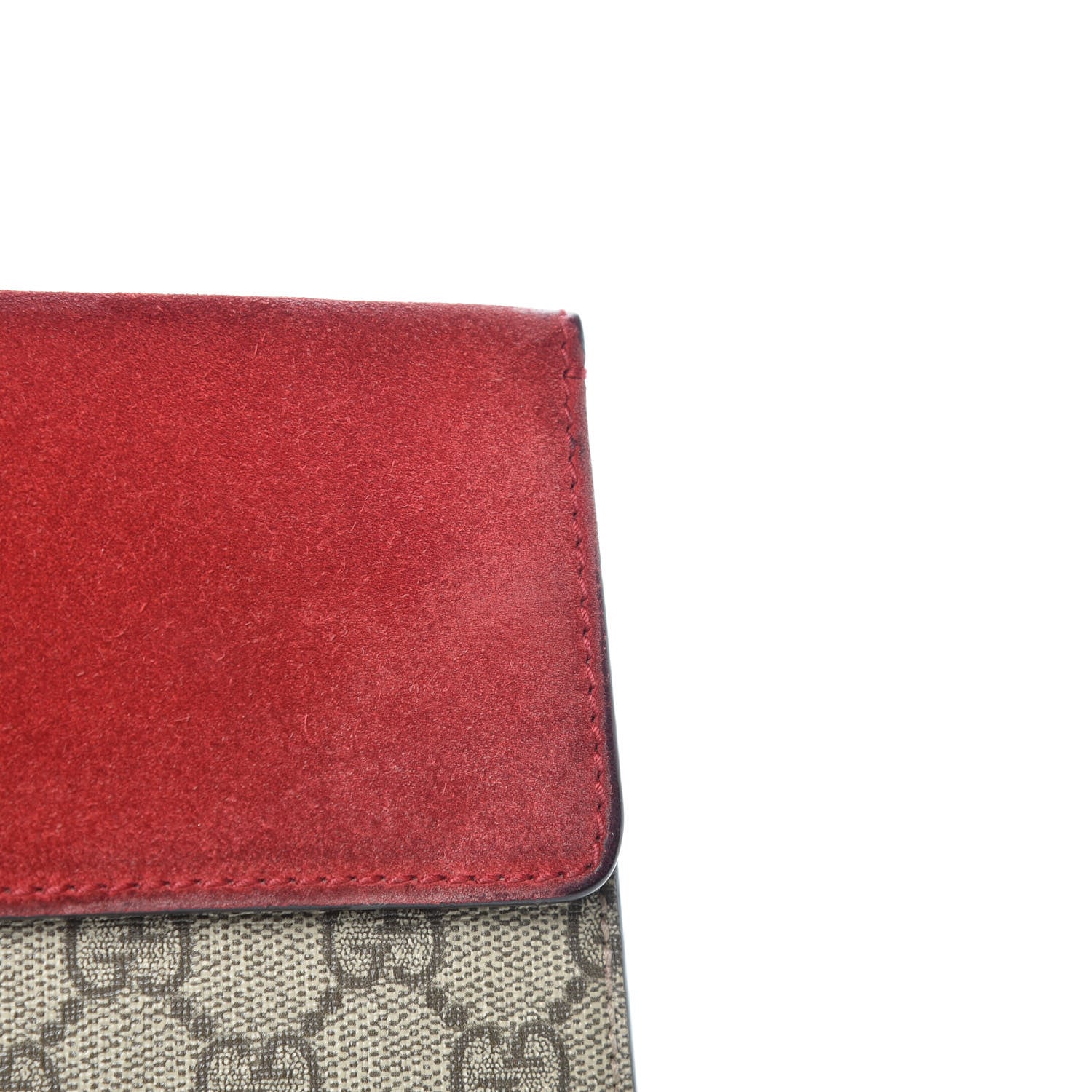 Gucci GG Supreme Monogram Small Dionysus Shoulder Bag Red 17 of 18