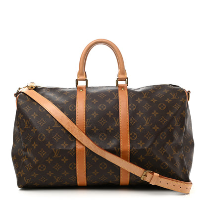 Louis Vuitton Monogram Keepall Bandouliere 45 1 of 17