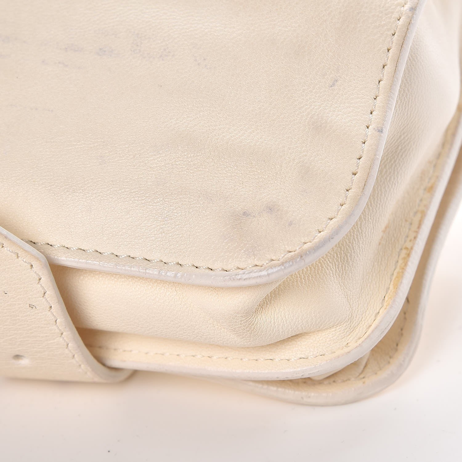 Proenza Schouler Lambskin PS1 Pochette Clutch Ivory 14 of 14