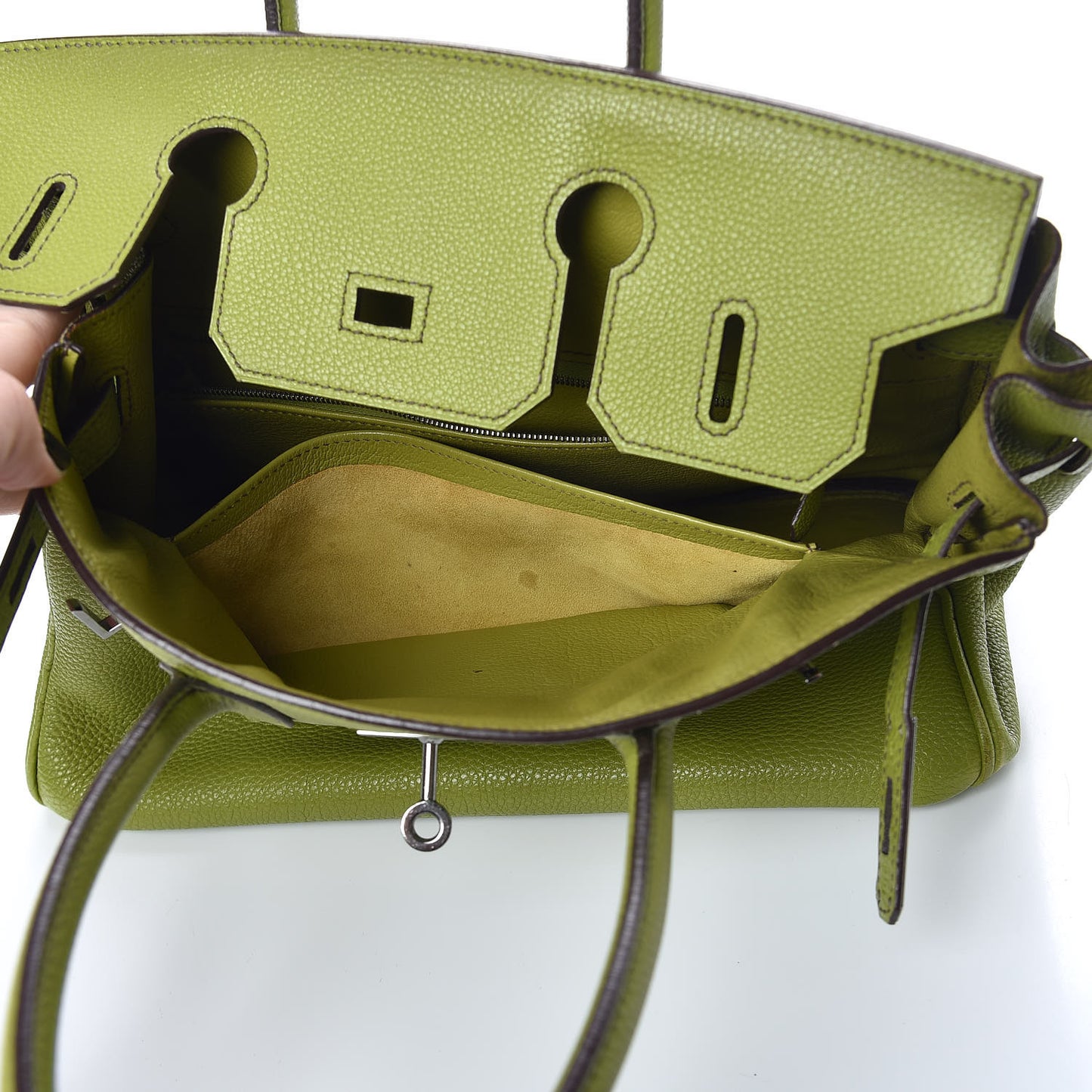 Togo Birkin 30 Vert Anis