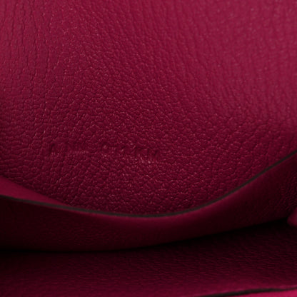 Hermes Chevre Mysore Mini Cinhetic Wallet Rose Pourpre 8 of 11