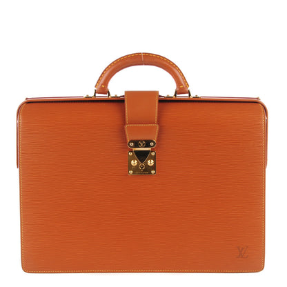 Louis Vuitton Epi Serviette Fermoir Briefcase Cipango 1 of 7