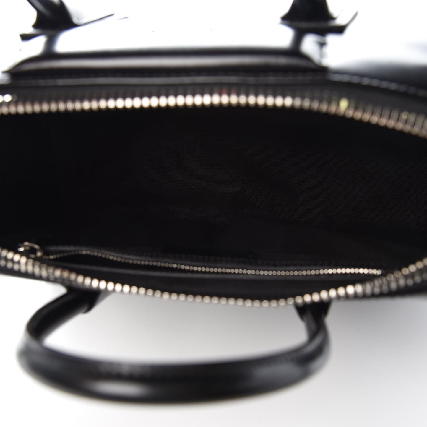 Shiny Lord Calfskin Medium Antigona Black
