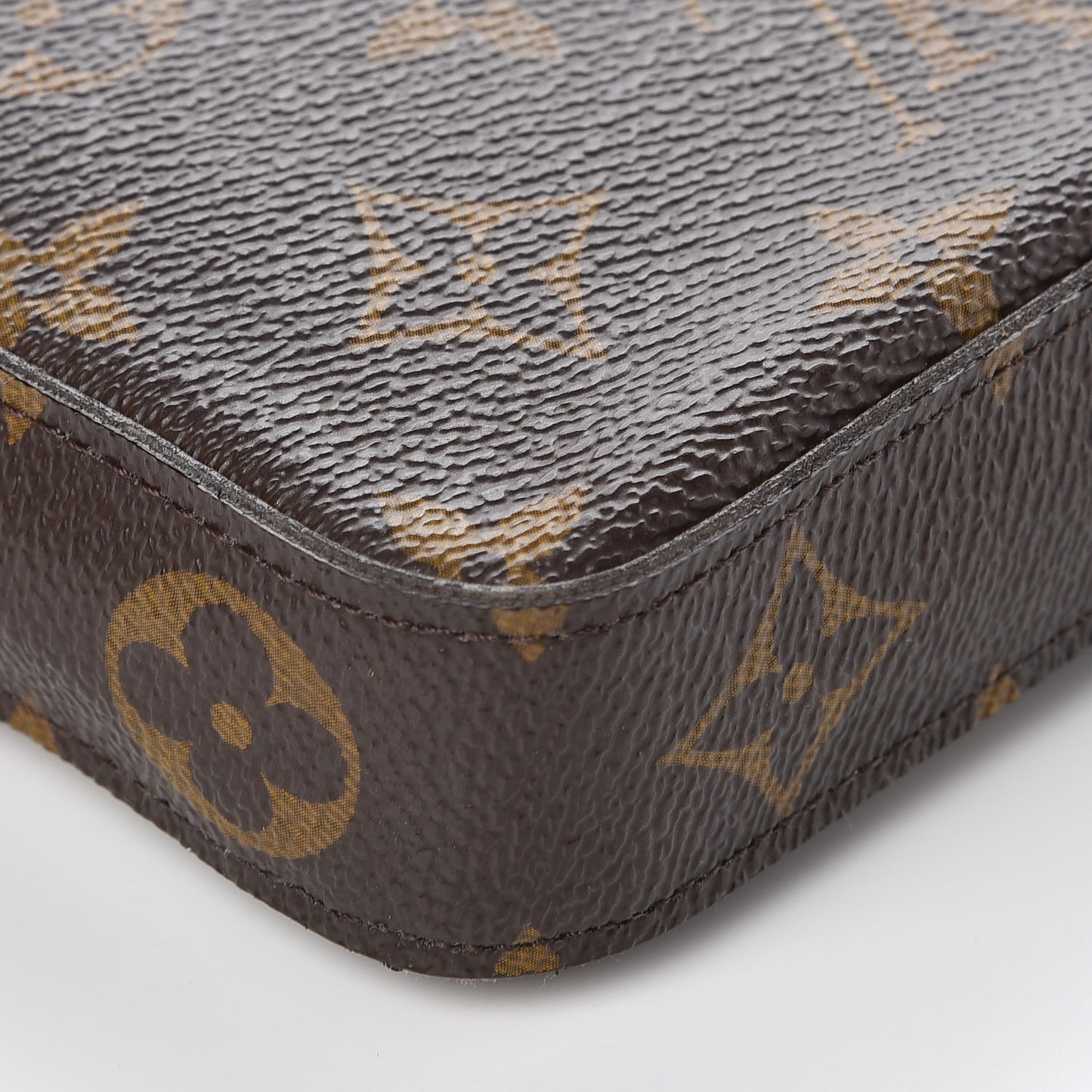 Monogram Pochette Felicie Chain Wallet Fuchsia