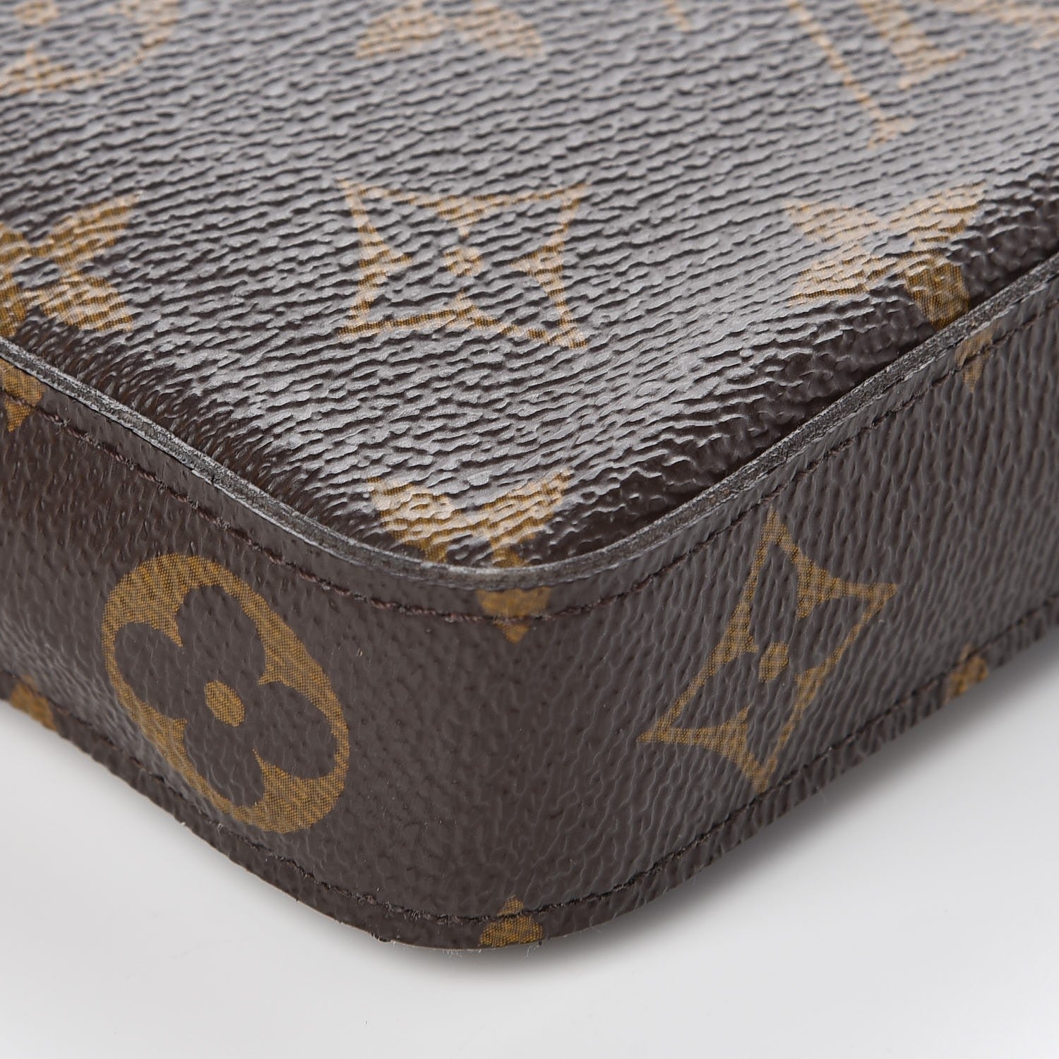 Louis Vuitton Monogram Pochette Felicie Chain Wallet Fuchsia 12 of 14