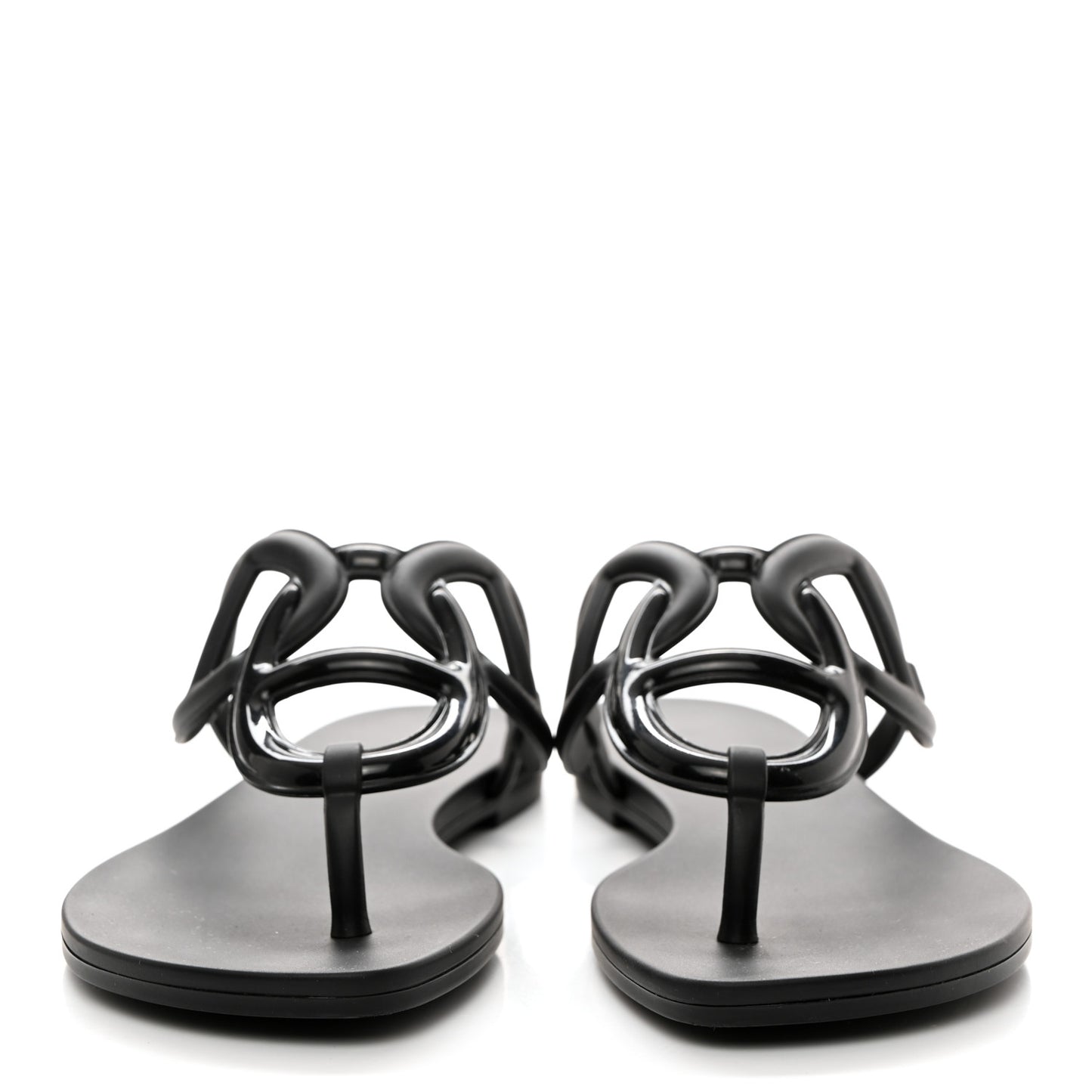 Rubber Womens Egerie Sandals 36 Black