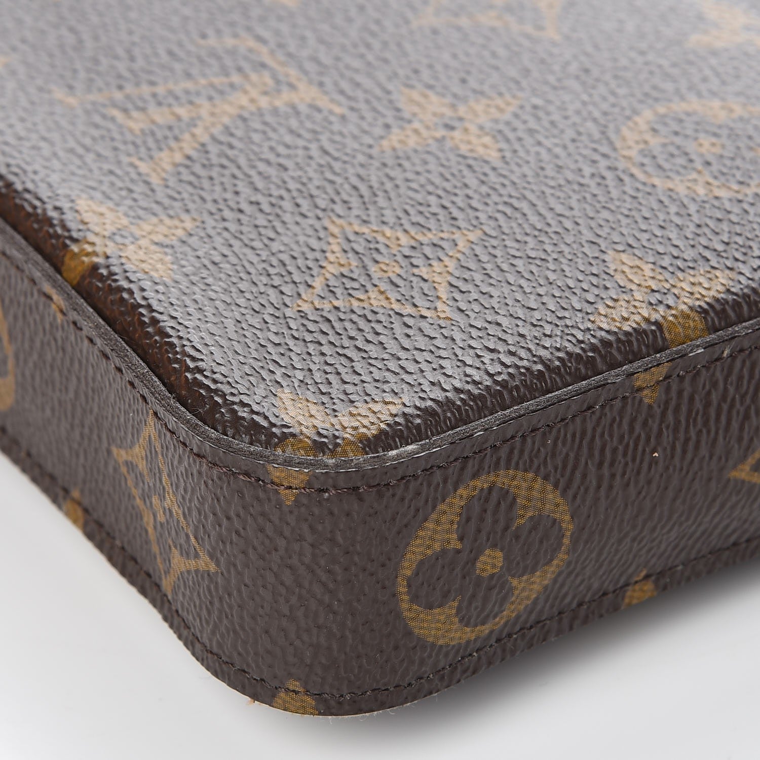Louis Vuitton Monogram Pochette Felicie Chain Wallet Fuchsia 13 of 14