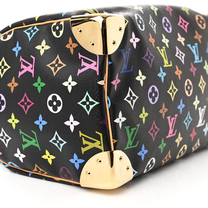 Louis Vuitton Monogram Multicolor Speedy 30 Black 8 of 13