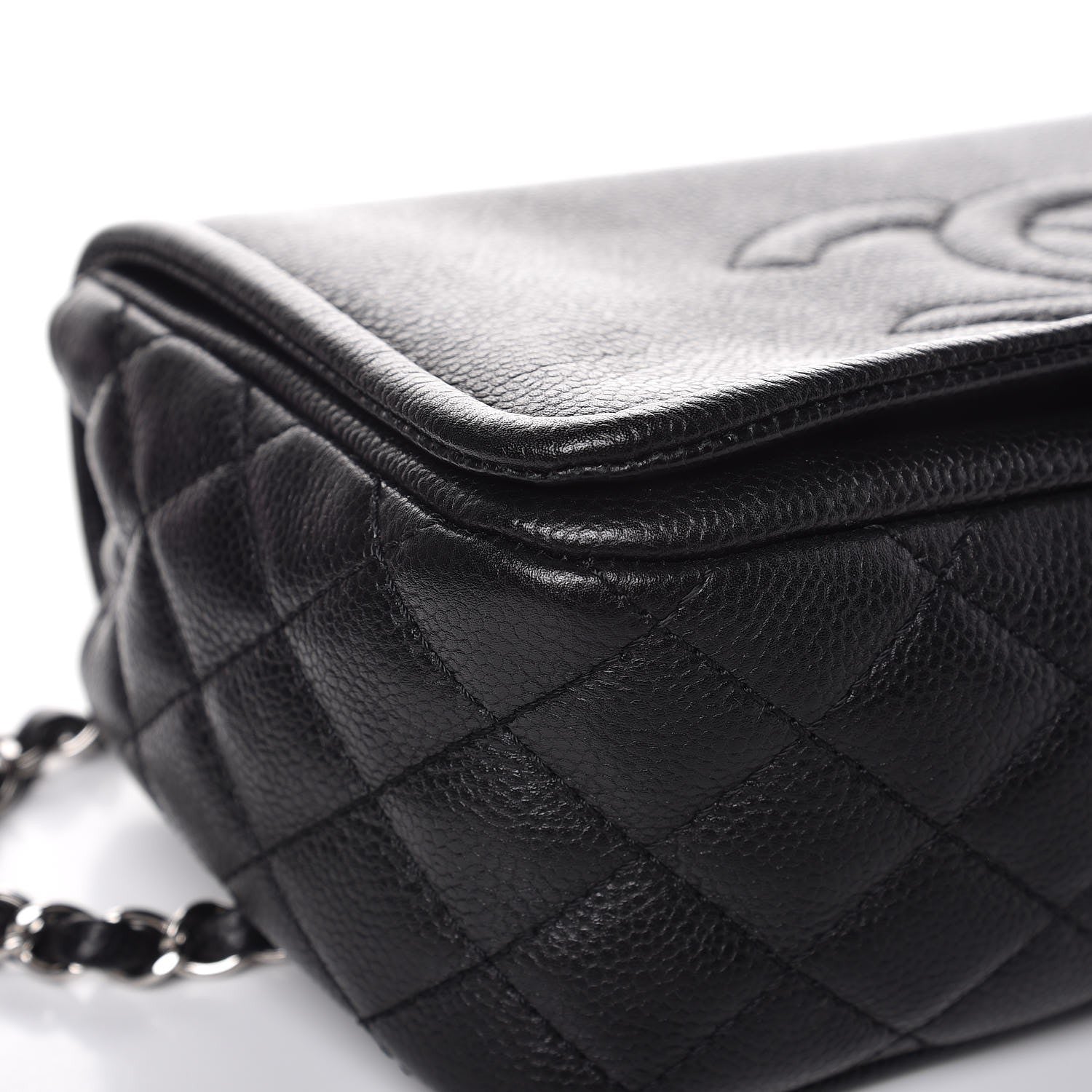 Chanel Caviar Medium Timeless CC Flap Black 11 of 12