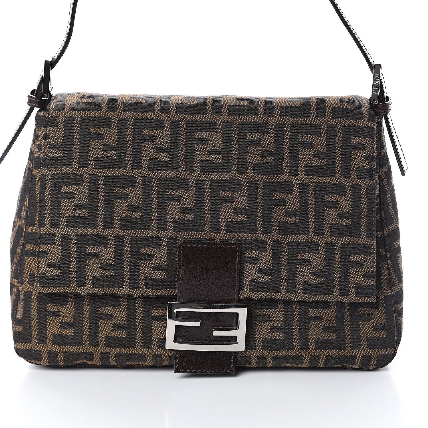 Fendi Zucca Mama Baguette Tobacco 6 of 8