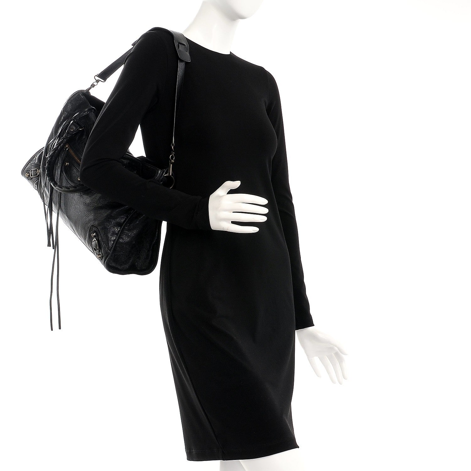 Balenciaga Agneau Classic Hardware City Black 2 of 9