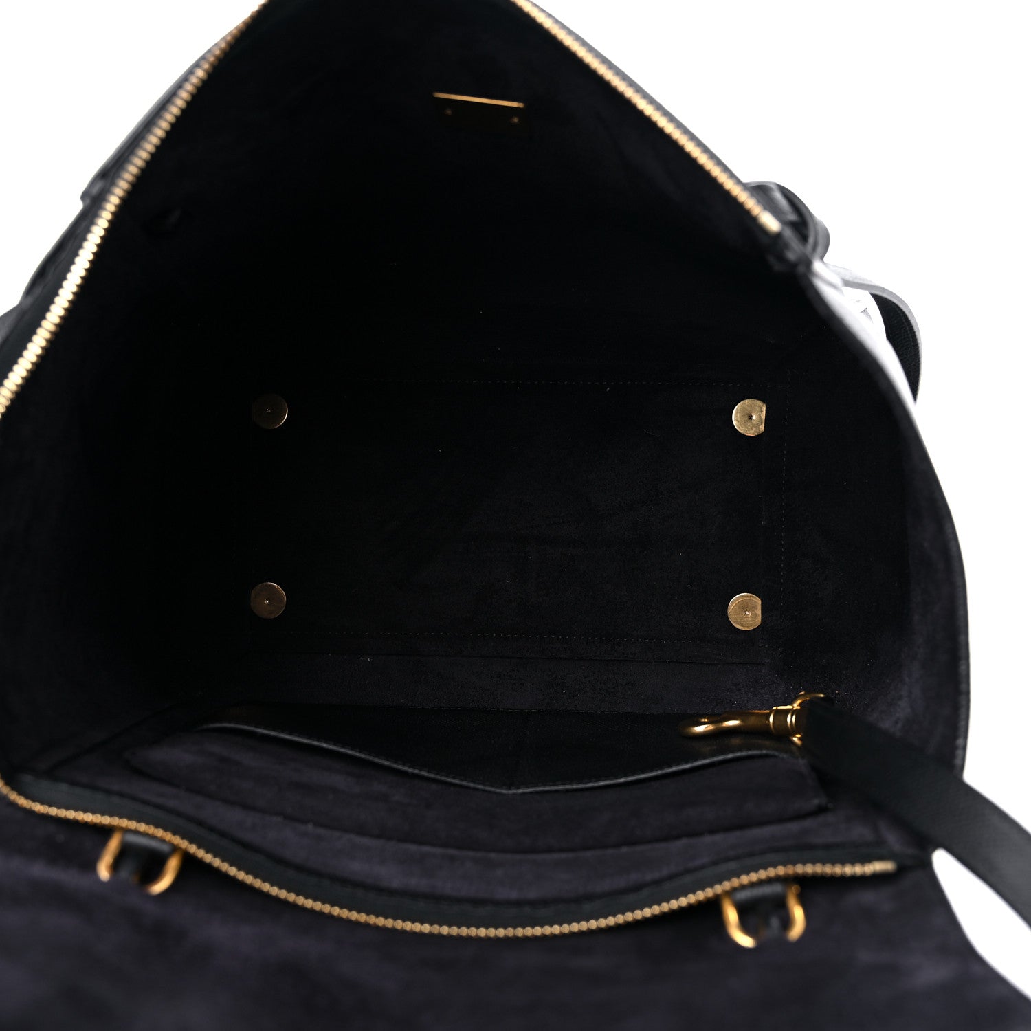 Celine Grained Calfskin Mini Belt Bag Black 5 of 13