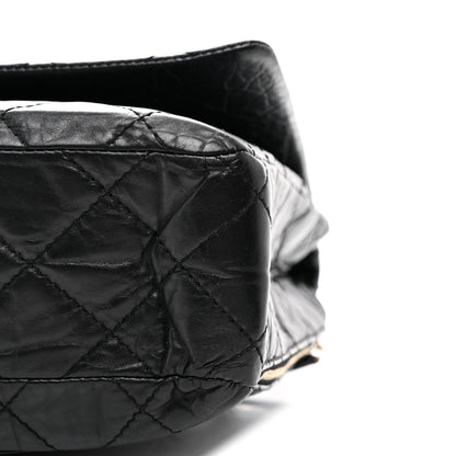 Chanel Aged Calfskin Quilted 2.55 Reissue 228 Flap Black 10 of 14