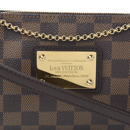 Louis Vuitton Damier Ebene Eva Clutch 10 of 10