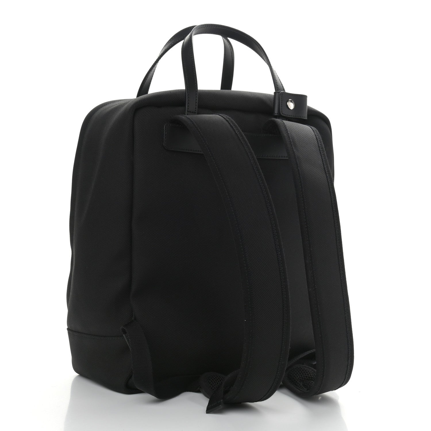 Gucci Techno Canvas Appia Calfskin Web Tote Backpack Black 3 of 13